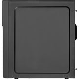 Silverstone sst-ps13b midi tower behuizing (zwart | 2x usb-a)