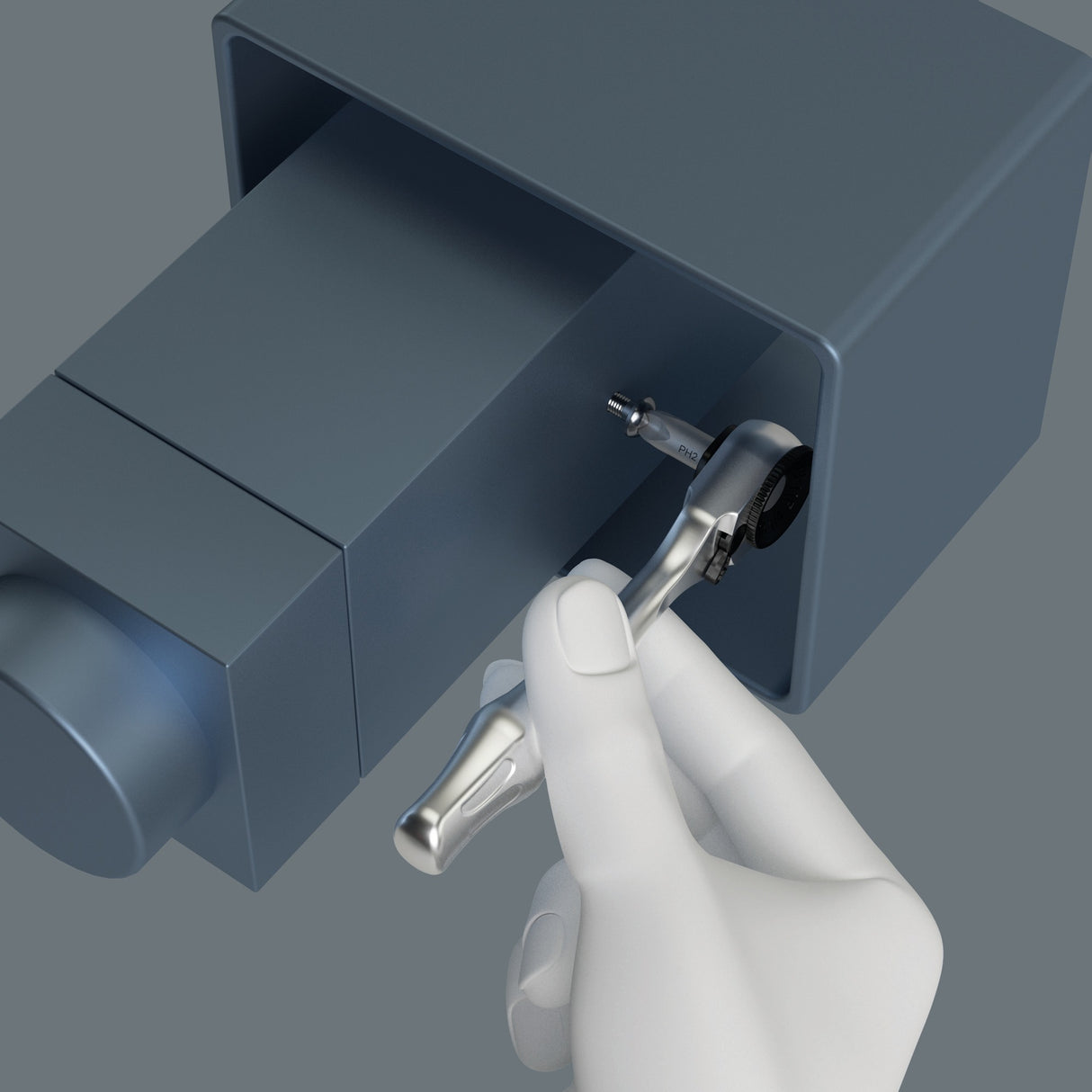 Wera kraftform kompakt zyklop mini 2 set gereedschapsset (2 zyklop bitratels, 1 4 )