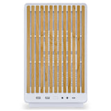 Lian li a3-matx white (wood edition) midi tower behuizing (wit houtkleur | 2x usb-a | 1x usb-c | tempered glass)