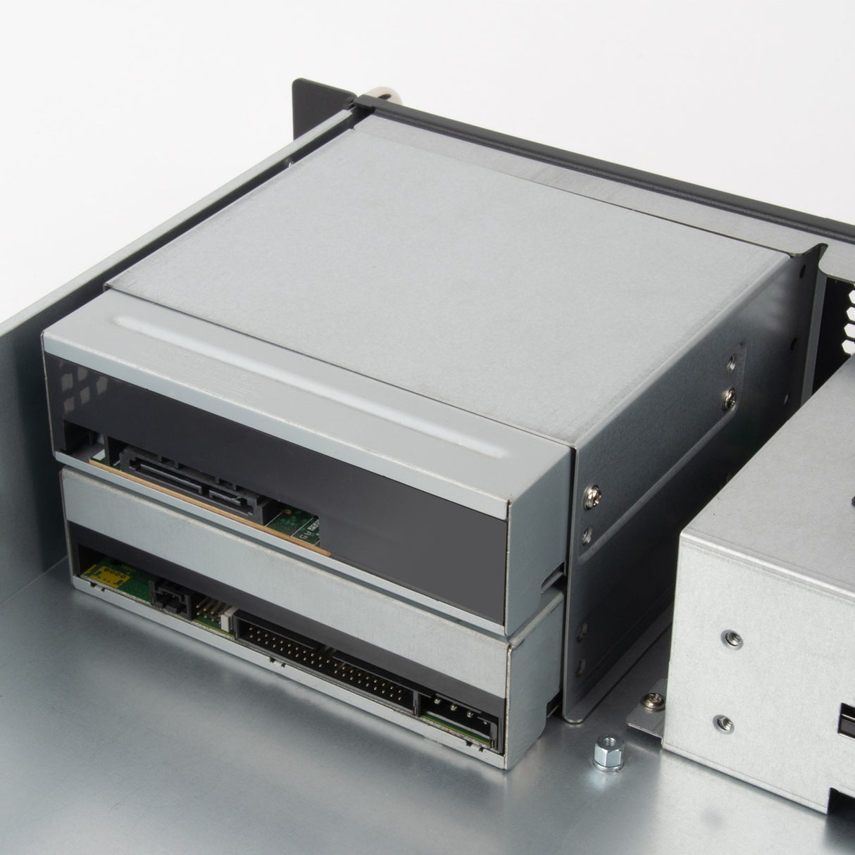 Silverstone rm23-502-mini rack behuizing (grijs zwart)