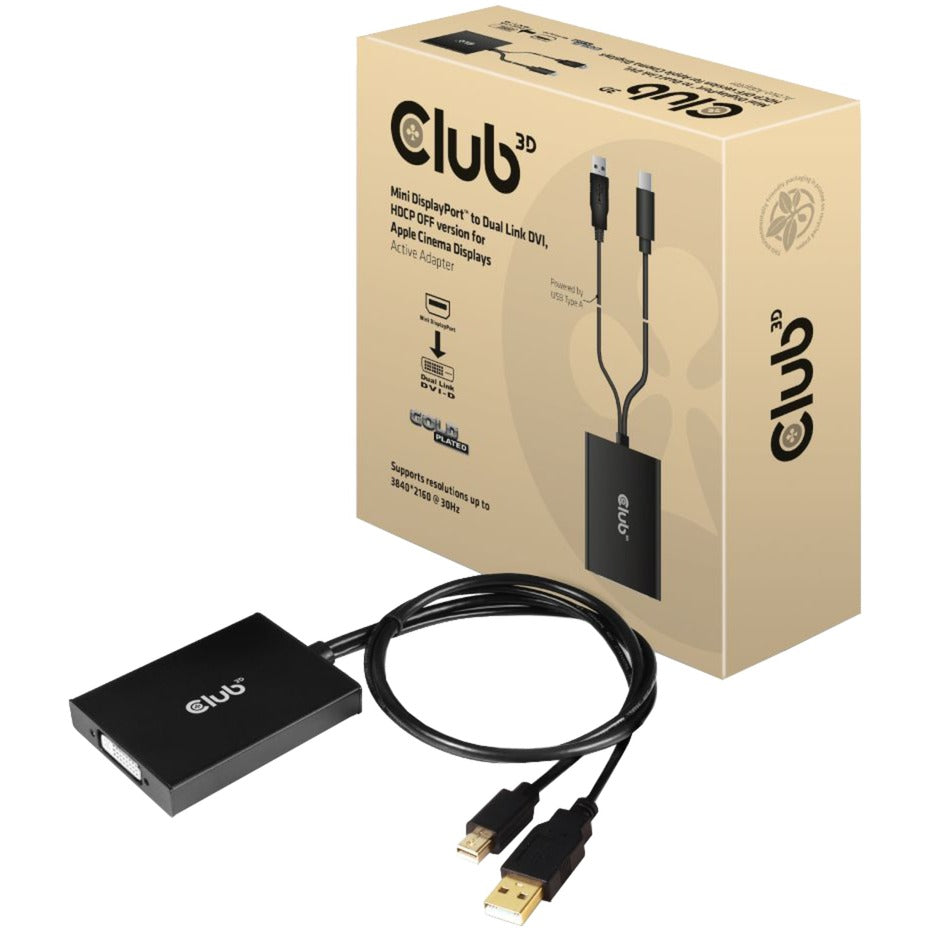 Club 3d mini displayport naar dual link dvi-adapter