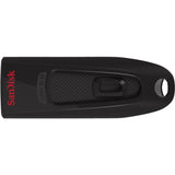 Sandisk ultra 64 gb usb-stick (zwart rood, sdcz48-064g-u46)