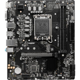 Msi pro h610m-e socket 1700 moederbord (gb-lan, sound, µatx)