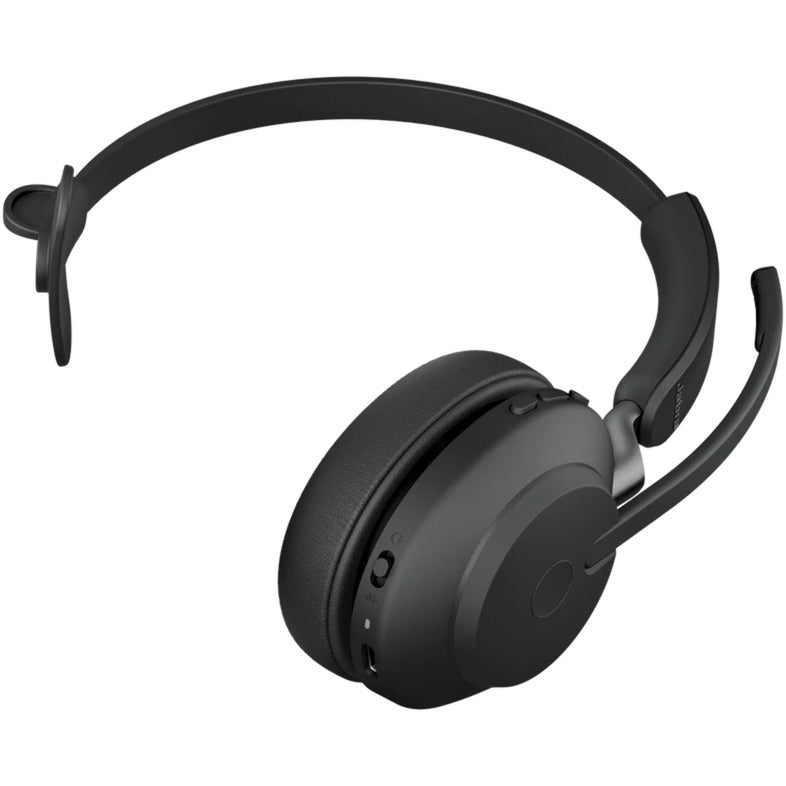 Jabra evolve2 65, ms mono on-ear headset (zwart, microsoft teams, bluetooth)
