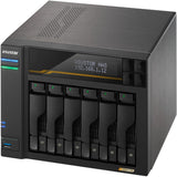 Asustor lockerstor 6 as6806t nas (zwart)