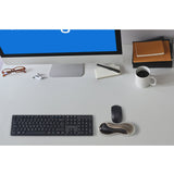 Kensington slim duo gel mouse trackball wrist rest polssteun (grijs zwart)