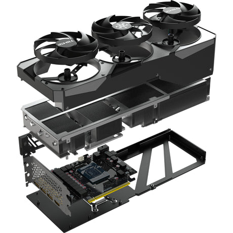 Inno3d geforce rtx 5080 ichill x3 grafische kaart (dlss 4, 3x displayport, 1x hdmi 2.1)