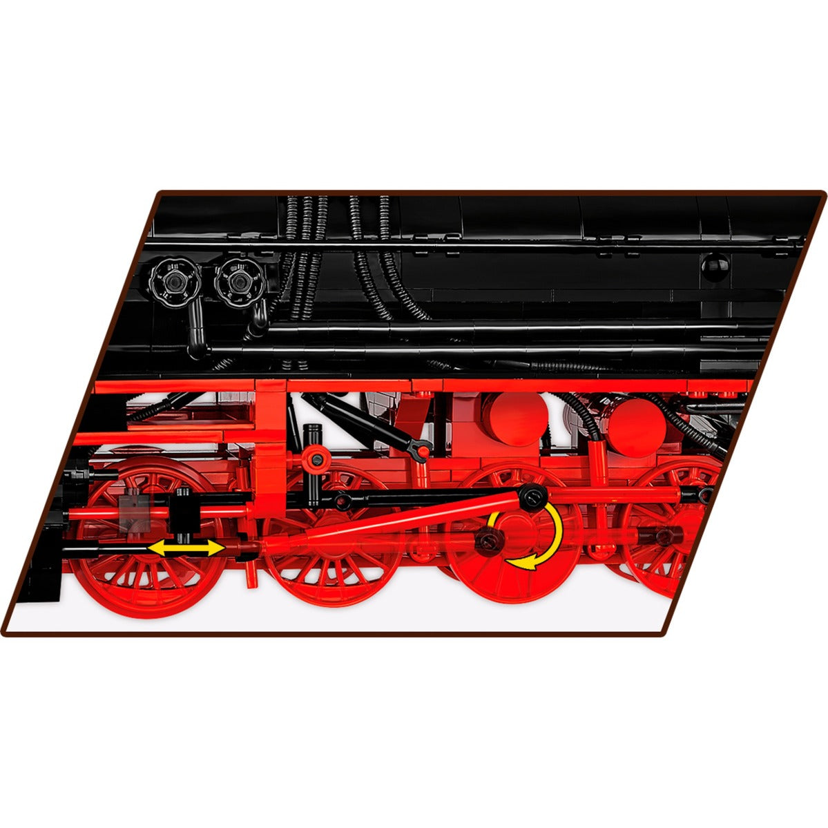 Cobi dr br 52 ty2 steam locomotive constructiespeelgoed (schaal 1:35)