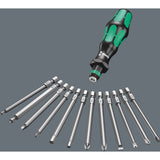 Wera kraftform kompakt 40 bitset (zwart groen, 7-delig)
