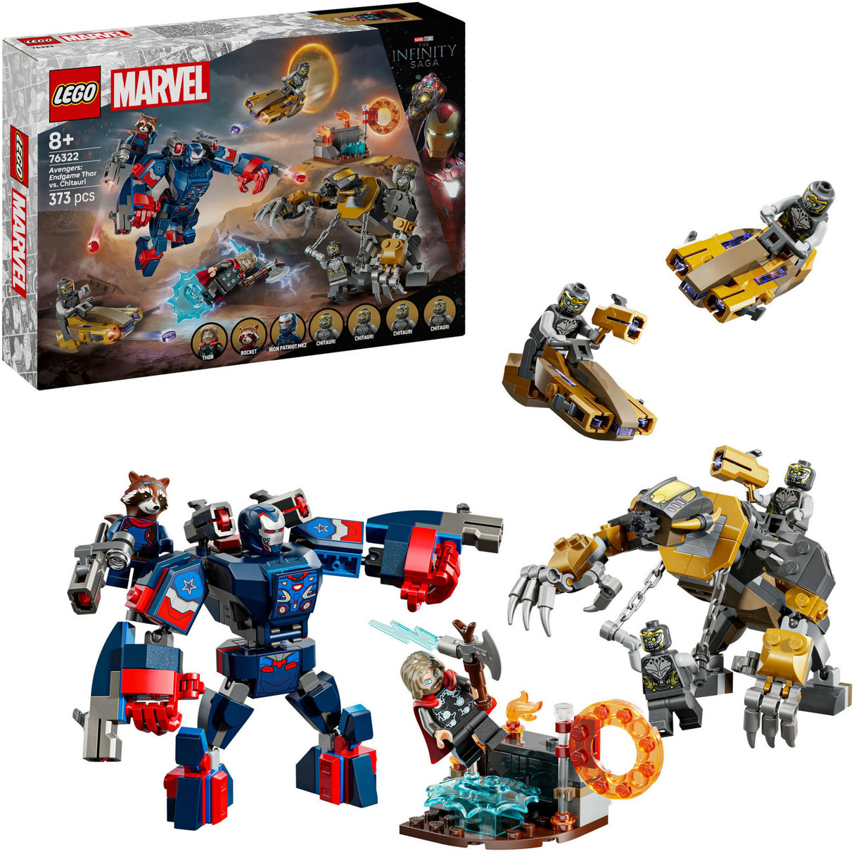 Lego ® ǀ marvel avengers: endgame thor vs. chitauri - 76322
