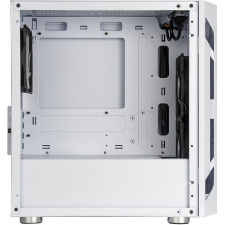 Silverstone fara h1m pro midi tower behuizing (wit | 3x usb-a | rgb | window)