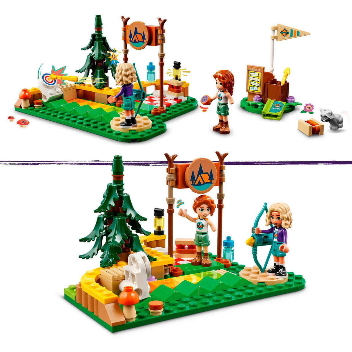 Lego friends 42622 avonturenkamp boogschietbaan