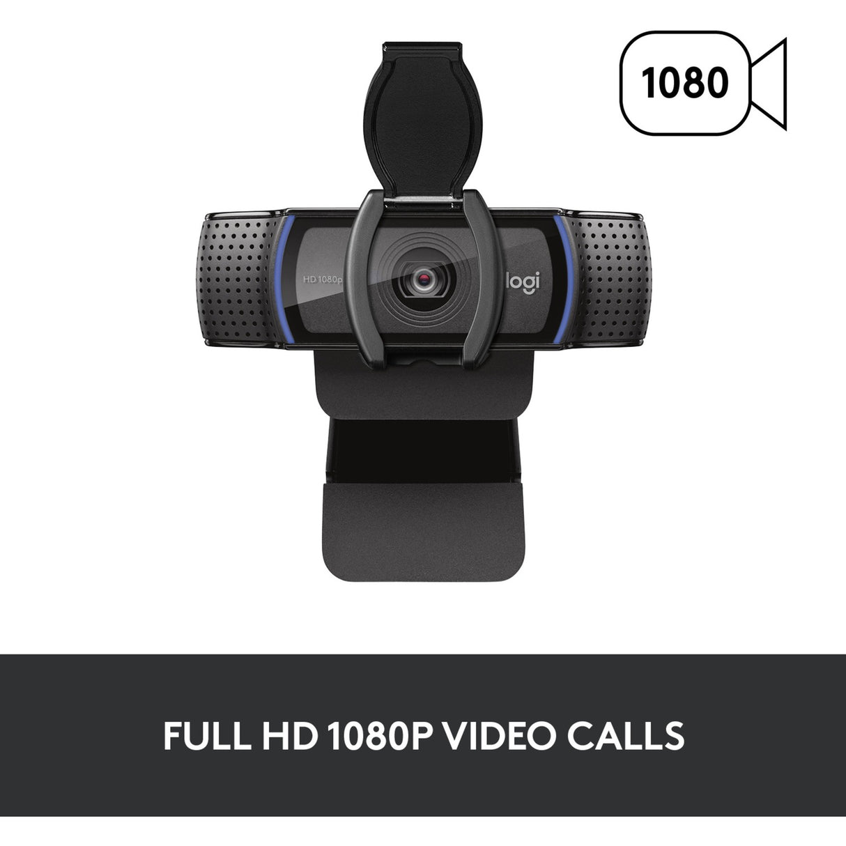 Logitech c920s pro hd webcam (zwart)