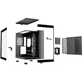 Be quiet! light base 600 dx midi tower behuizing (zwart | 2x usb-a | 1x usb-c | rgb | window)