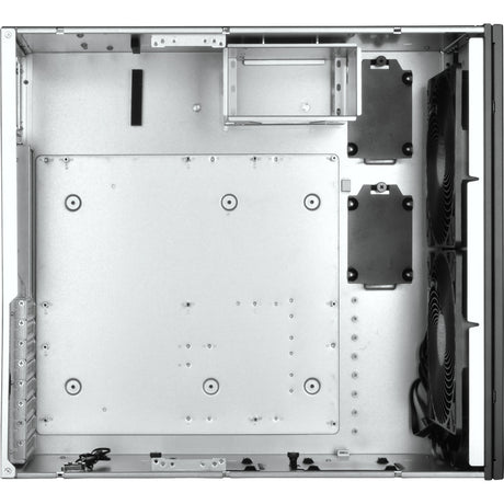 Silverstone rm51 rack behuizing (zwart | 5u | 2x usb-a | 1x usb-c)