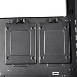Silverstone fara r1 v2 midi tower behuizing (zwart | 3x usb-a | tempered glass)