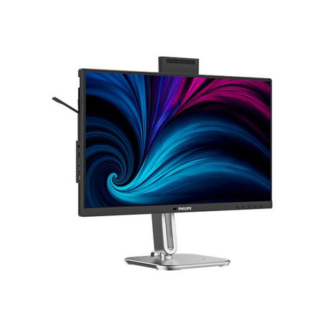 Philips 27b2u4601h 00 27 led monitor (zilver zwart, hdmi, displayport, usb-c, webcam, 120 hz)