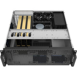Silverstone rm4a rack behuizing (zwart | 4u | usb-c)
