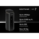 Netgear nighthawk rs700 wifi 7 tri-band router