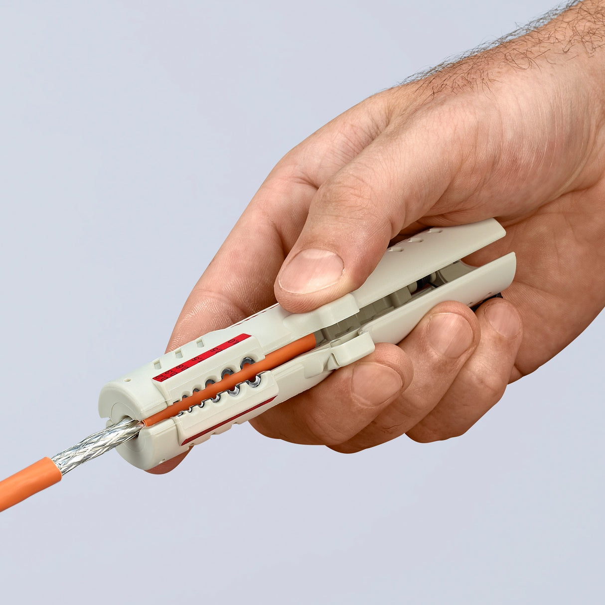 Knipex 16 65 125 sb kabelstripper geschikt voor: cat5 kabel 4.5 tot 10 mm 0.2 tot 4.0 mm²