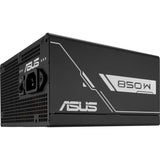 Asus prime gold black edition modulaire 850 watt voeding (zwart, 1x 12v-2x6, 3x pcie)