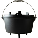 The windmill dutch oven 9 qt kookpan (zwart, ø 31.5 cm | 8.5 liter)