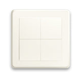 Shelly blu wall switch 4 + legrand adapter schakelaar (wit, bluetooth 4.2)