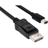 Club 3d mini-displayport naar displayport 1.4 hbr3 kabel (zwart, 2 meter)