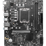 Msi pro h610m-e ddr4 socket 1700 moederbord (zwart, gb-lan, sound, µatx)