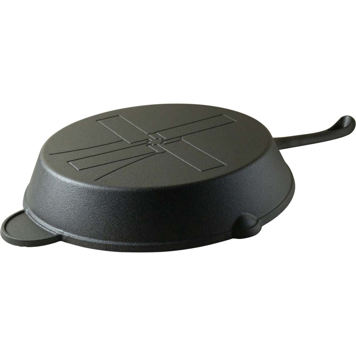 The windmill skillet xl bak- braadpan (zwart, ø 31.5 cm)