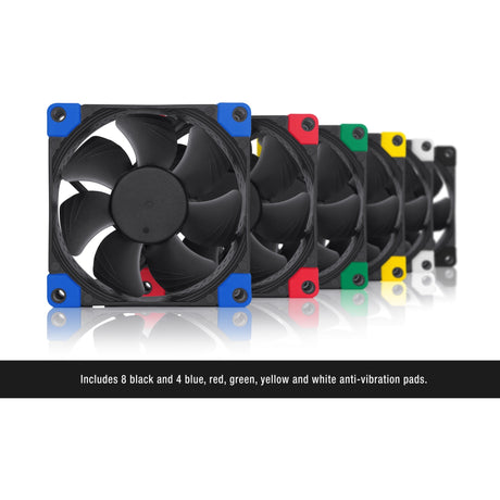 Noctua nf-a8 pwm chromax.black case fan (zwart, 80 x 80 x 25 mm)