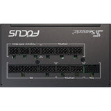 Seasonic focus gx-1000-v4 atx3.1 modulaire 1000 watt voeding (zwart, 1x 12vhpwr, 3x pcie)