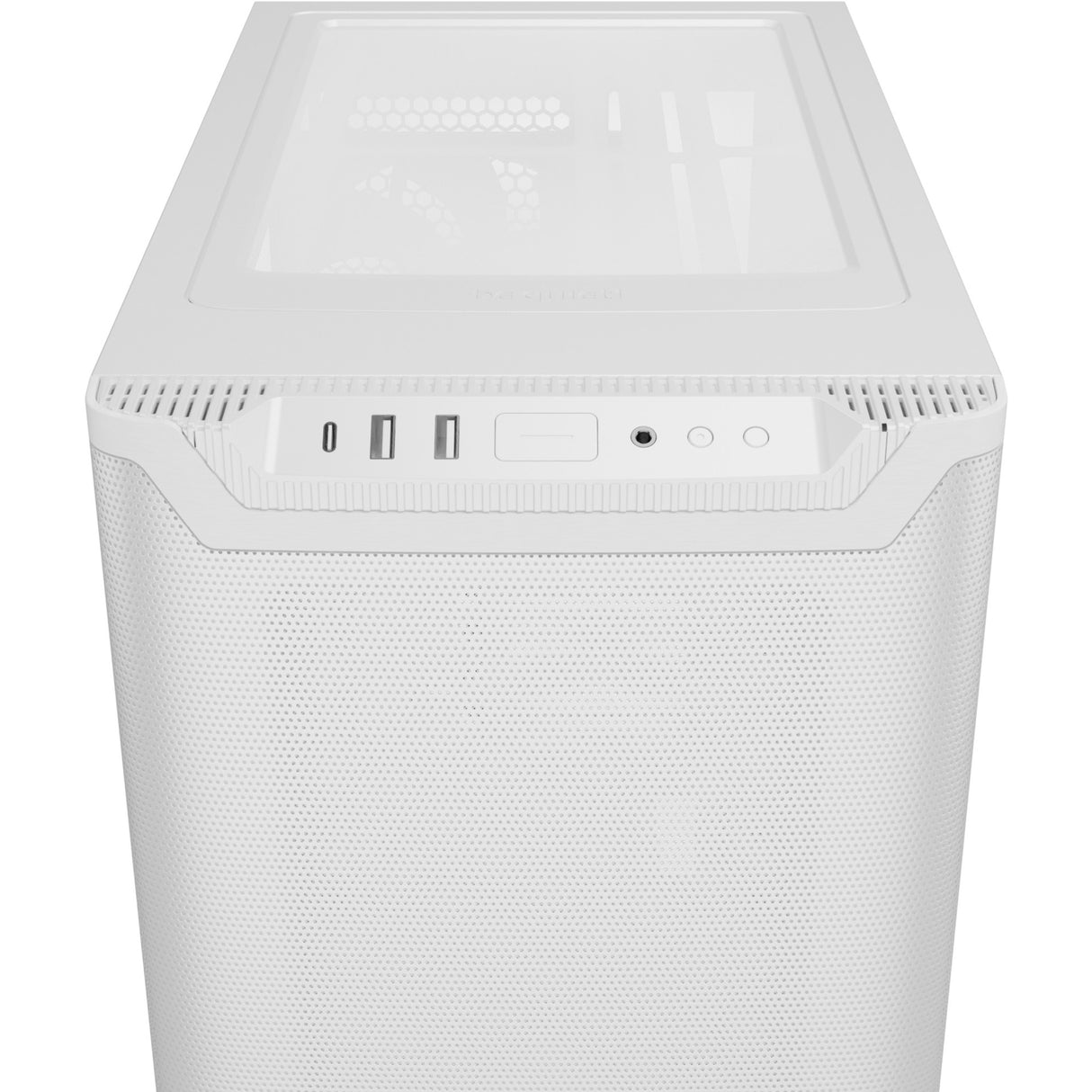Be quiet! pure base 501 airflow midi tower behuizing (wit | 2x usb-a | 1x usb-c)