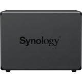 Synology diskstation ds925+ nas (zwart, 2x 2.5gbe lan, 2x usb 3.2 gen 1)