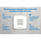 Fritz! dect 440 international draadloos schakelaar (wit, viervoudige schakelaar voor smarthome)
