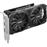 Msi geforce rtx 3050 ventus 2x e 6g oc grafische kaart (2x hdmi, 1x displayport, dlss)
