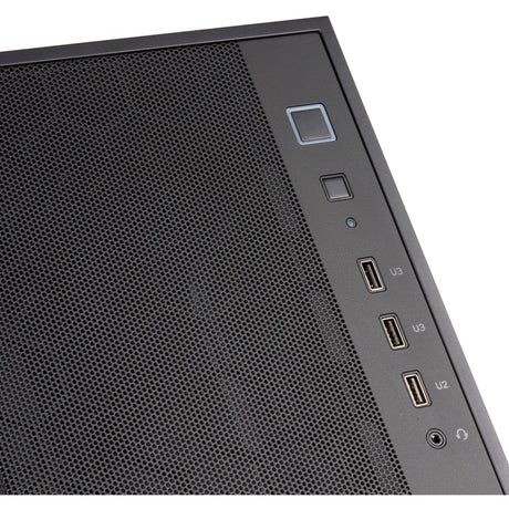Silverstone fara r1 v2 midi tower behuizing (zwart | 3x usb-a | tempered glass)