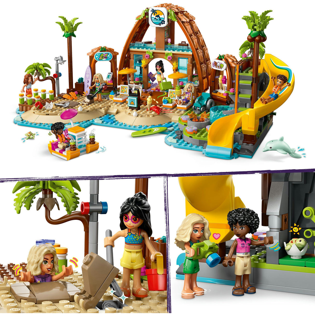 Lego ® friends strandresort, bouwset - 42673