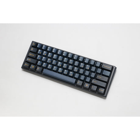 Ducky one 3 pro mini rgb mechanisch gaming toetsenbord (zwart, us lay-out (qwerty), cherry mx2a brown, 60%, rgb led, double-shot pbt, quack mechanics, hot swap)