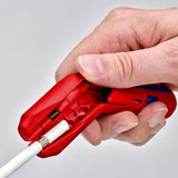 Knipex universeel ontmantelingsgereedschap - ergostrip links - rood