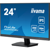Iiyama prolite xu2493hsu-b7 24 monitor (zwart (mat), hdmi, displayport, 2x usb-a, usb-b)