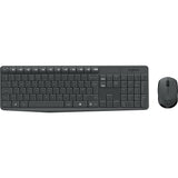 Logitech mk235 draadloze desktopset (zwart, us-international lay-out (qwerty))