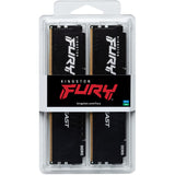 Kingston fury beast rgb 64 gb ddr5-5600 (2x 32 gb) werkgeheugen (zwart, kf556c36bbeak2-64, expo)