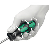 Wera 334 6 schroevendraaierset kraftform plus (zwart groen, 6-delig)