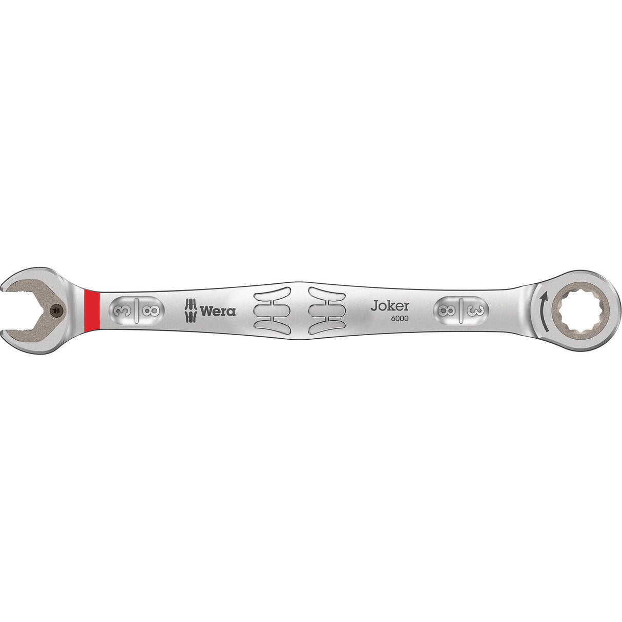 Wera 9632 magneetstrip 6000 joker imperial 1 steek-ringratelsleutelset moersleutel (inch, 8‑delig)