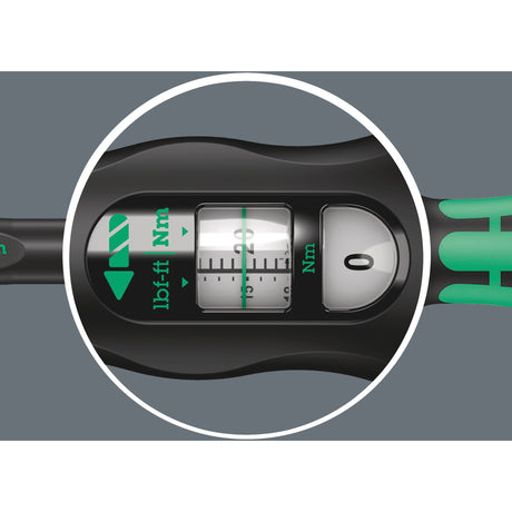 Wera click-torque a6 set 1 draaimomentsleutel (zwart groen)