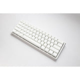 Ducky one 3 classic pure white mini rgb mechanisch toetsenbord (wit, us lay-out (qwerty), cherry mx red, 60%, rgb led, double-shot pbt, hot-swappable, quack mechanics)