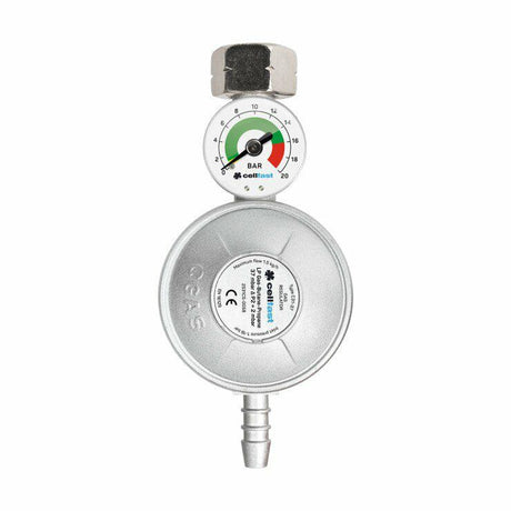 Cellfast een gasverminderaar met een manometer