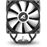 Sharkoon a40 rgb cpu-koeler (zwart, 4-pins pwm fan-connector)