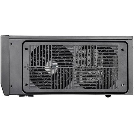 Silverstone sst-gd09b htpc behuizing (zwart | 2x usb-a)